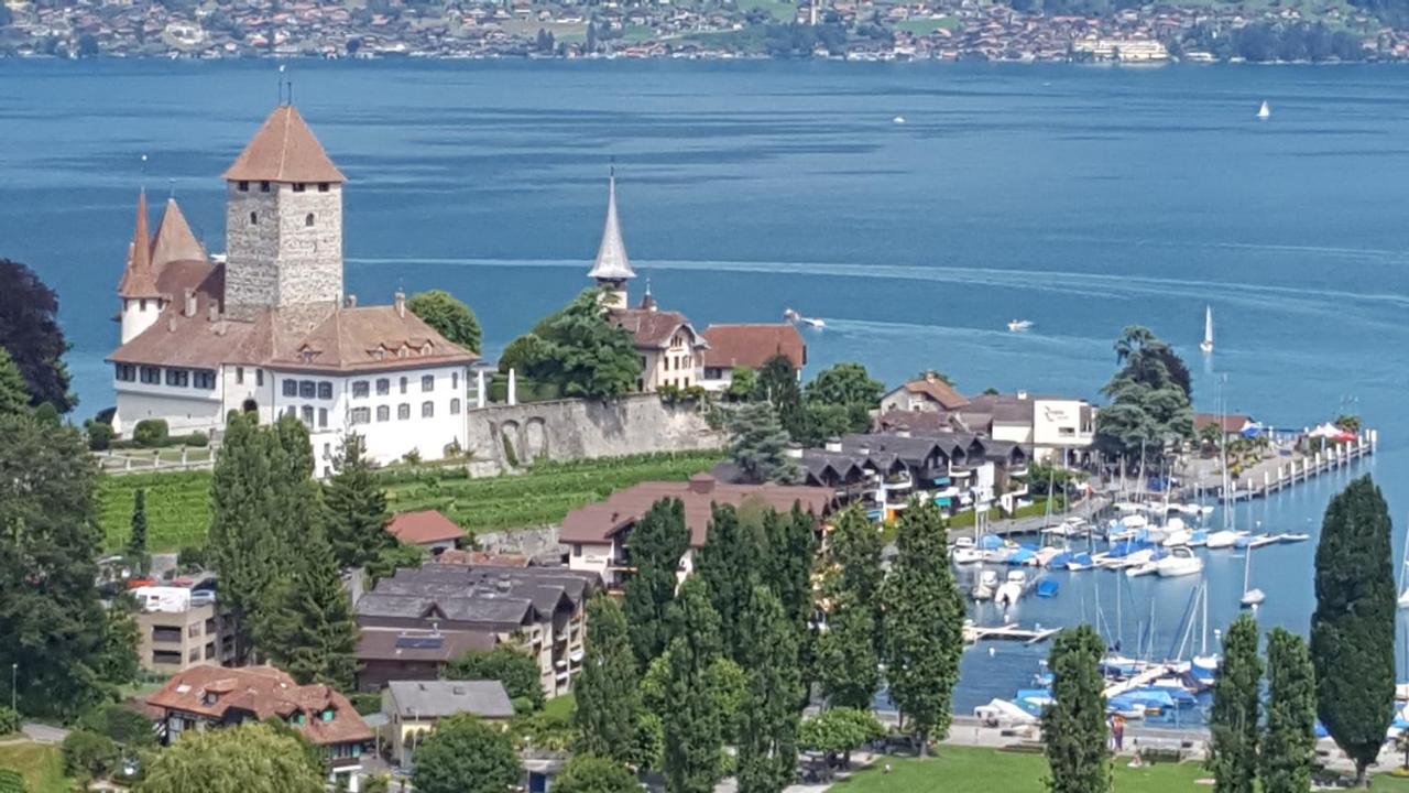 Ferienwohnung Ankerplatz Spiez Exterior foto