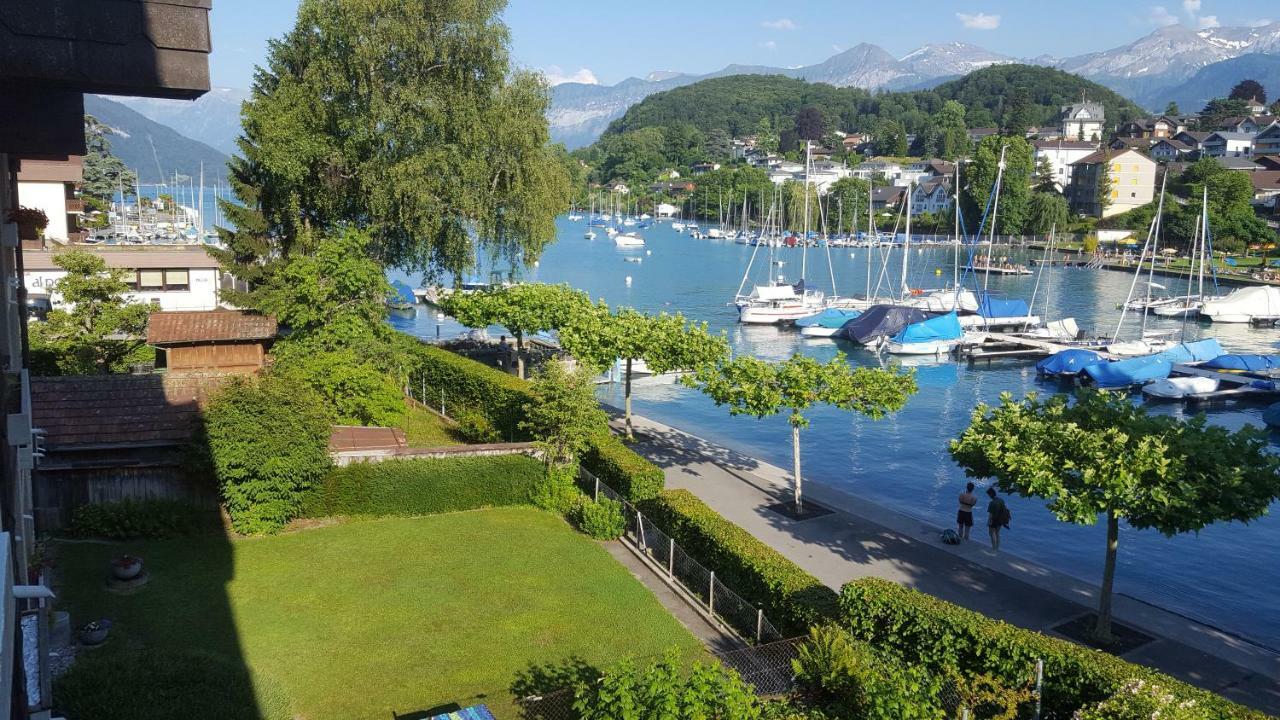 Ferienwohnung Ankerplatz Spiez Exterior foto