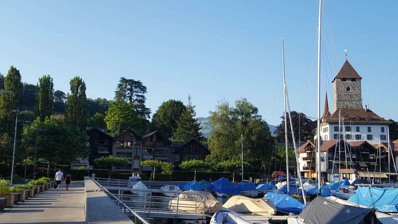 Ferienwohnung Ankerplatz Spiez Exterior foto