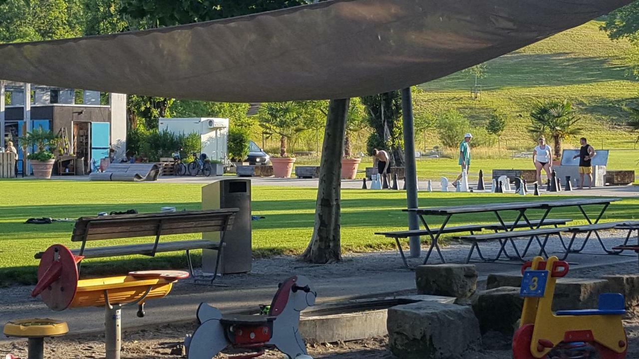Ferienwohnung Ankerplatz Spiez Exterior foto